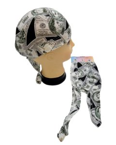 Money design Skull Cap